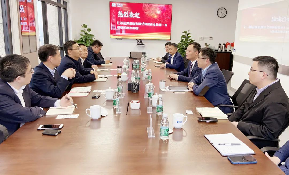 鑄魂增智正風(fēng)促干，主題教育見實效 | 江蘇遠(yuǎn)洋與蘇美達(dá)船舶共謀發(fā)展 以實際行動將主題教育走深走實