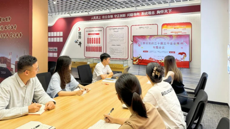 青春正當時，奮楫在遠洋 | 江蘇遠洋團組織學習貫徹黨的二十屆三中全會精神