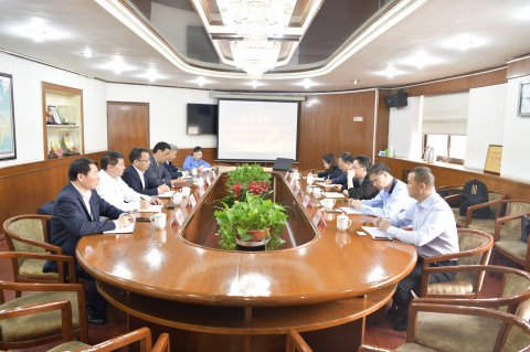 浙江省交投集團(tuán)、浙江省海運(yùn)集團(tuán)來(lái)公司訪(fǎng)問(wèn)
