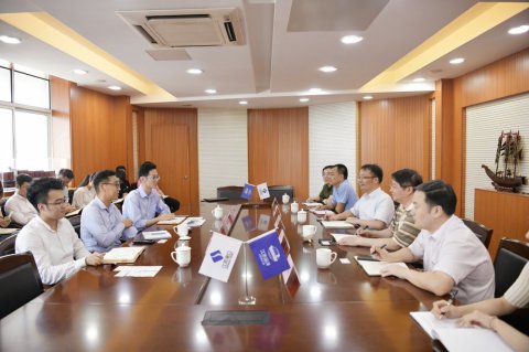 泛奧升(中國)船務(wù)服務(wù)有限公司拜訪我司